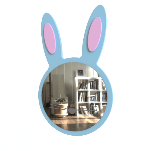 MDF Mirror Bunny