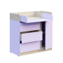 Changing table-chest of drawers Lavender