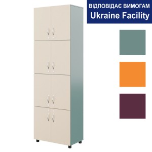 Шафа для зберігання закритого типу Color