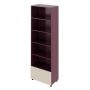 Wardrobe with shelves and drawer Color