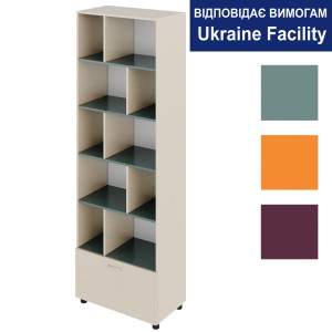 Шафа з відкритими нішами та шухлядою Standard