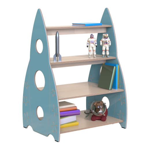 Rocket Toy Rack