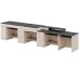 Demonstration table with SOCKETS and Classic 1 cabinet MDF+ HPL
