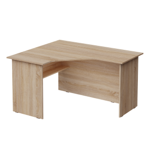 Corner desk P 642 Sonoma Oak Left