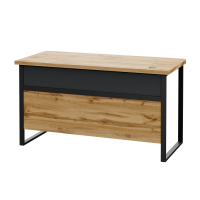 Writing Desk Anthracite / Appalachian Oak