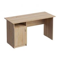 Working Desk with a Cupboard P 262 Sonoma Oak Left