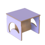 “Moon” Child’s Table-Chair