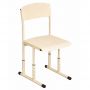 Chair on a round tube, 3-6, 4-6, 4-7 HPL