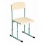 Chair on a round tube, 3-6, 4-6, 4-7 HPL