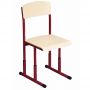 Chair on a round tube, 3-6, 4-6, 4-7 HPL