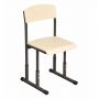 Chair on a round tube, 3-6, 4-6, 4-7 HPL