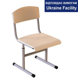 Стілець на круглій трубі Т-подібний, 3-6