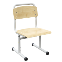 T-shaped chair with handle Gray