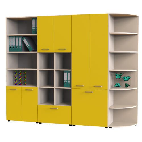Brook wall unitWall for the study room 