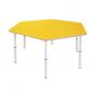 6-Sided Children's Table, Adjustable for Height Groups No. 1–3