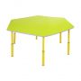 6-Sided Children's Table, Adjustable for Height Groups No. 1–3