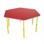 6-Sided Children's Table, Adjustable for Height Groups No. 1–3