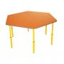 6-Sided Children's Table, Adjustable for Height Groups No. 1–3