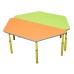 Trapezoidal Children's Table, Adjustable for Height Groups No. 1–3