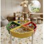 Стіл дитячий дидактичний з пластиковими лотками