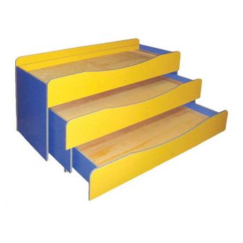 3-tier bed without mattress