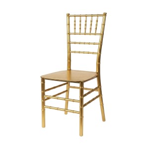 Стілець пластиковий CHIAVARI TIFFANY золотий