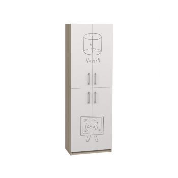 Closed Cabinet with 4 Doors and Photo Print