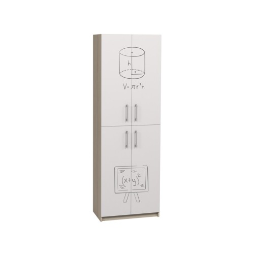 Closed Cabinet with 4 Doors and Photo Print