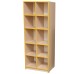 Open Shelving Unit with 10 Cells, 