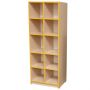 Open Shelving Unit with 10 Cells, 