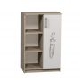 Semi-Closed Cabinet with One Right Door, Photo Print 