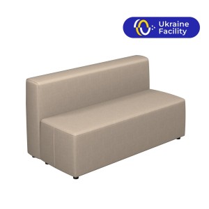 Пуф зі спинкою FORMA (тканина)