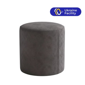 Пуф круглий каркасний TELA (тканина)