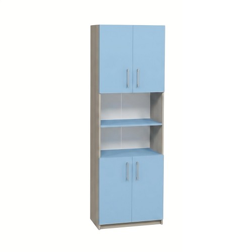 Semi-Enclosed Cabinet with Four Doors