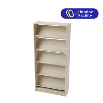 Стелаж для бібліотеки 830×300×1800 мм