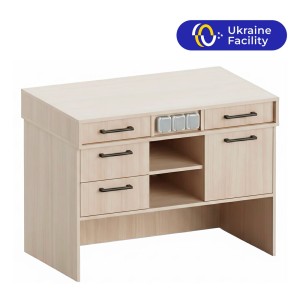 Стіл демонстраційний з розетками