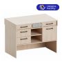 Demonstration Table with HPL Top and Power Outlets