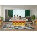 Robotics Table with Tray Compartments