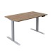 Electric Height-Adjustable Table, Single Motor, with Cable Cover