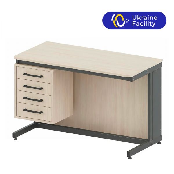 Стіл вчительський лабораторний Pro Line з підвісною тумбою