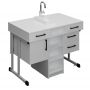 Laboratory Table with HPL Sink and Tap