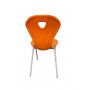 School Set: Single Desk No.4-7 and Chair with Plastic Monoblock