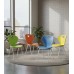 School Set: Single Desk No.4-7 and Chair with Plastic Monoblock