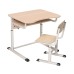 School Set No.4-7: Desk with Shelf and Adjustable T-shaped Chair