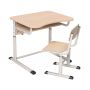 School Set No.4-7: Desk with Shelf and Adjustable T-shaped Chair