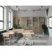 School Set No.4-7: Desk with Shelf and Adjustable T-shaped Chair