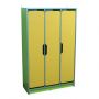 3-Section Kids Wardrobe with Shaped Doors