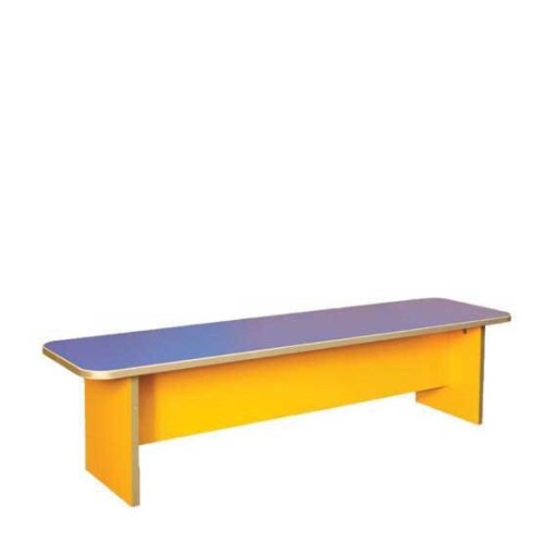 Children's Cloakroom Bench with Rounded Corners