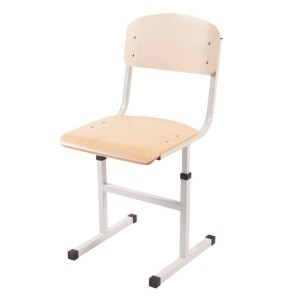School Chair T-shaped on Square Tube, No.4-6