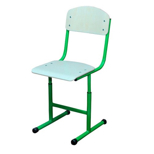 T-shaped School Chair on Round Tube, size 4-6